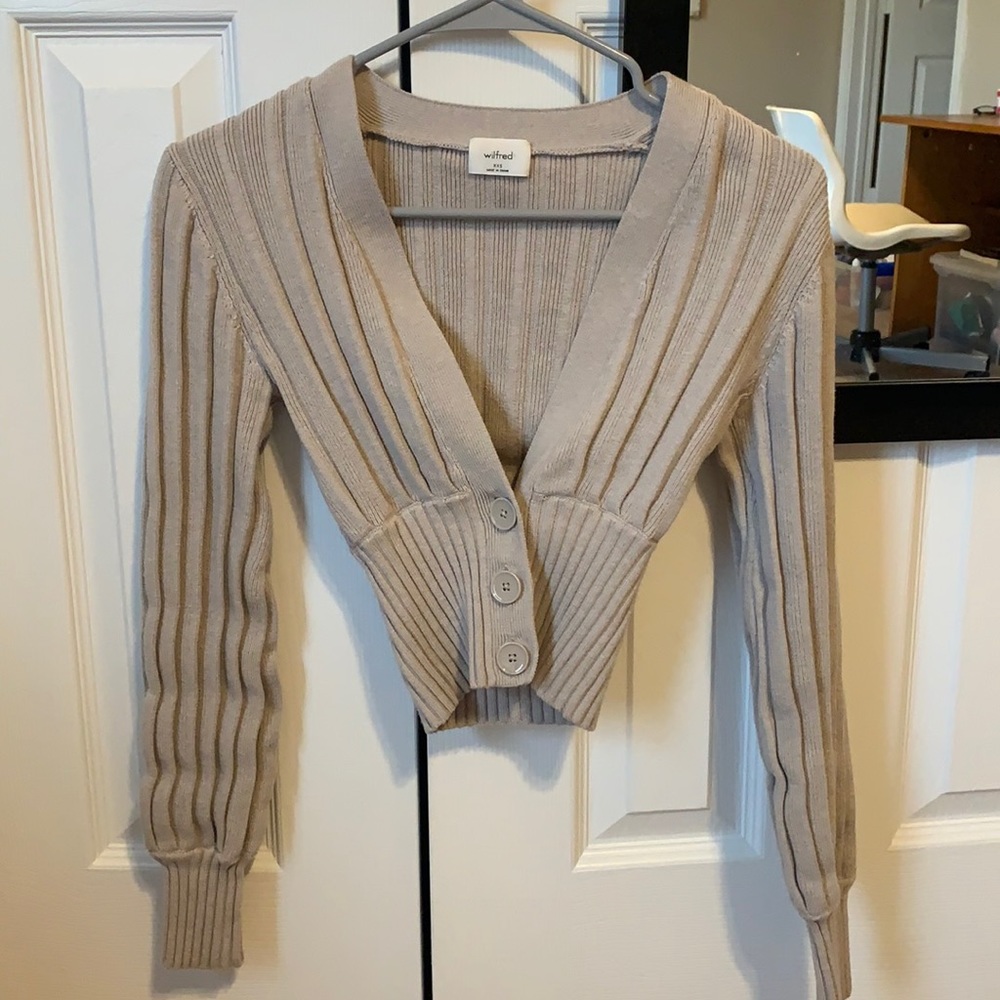 Wilfred XXS long sleeve crop